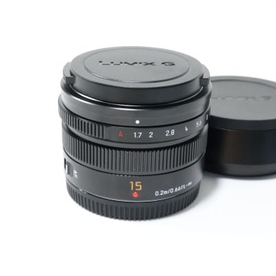 LEICA DG SUMMILUX 15mm/F1.7 ASPH. ブラック H-X015-K