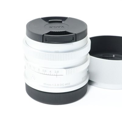 Sigma 45mm F2.8 DG | Contemporary Lマウント シルバー