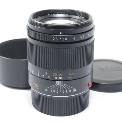 ズマリット M 75mm F2.5 ブラック 6bit