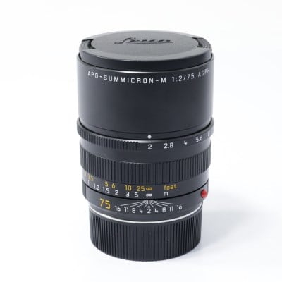 ライカ アポ・ズミクロンM f2/75mm ASPH. ブラック 11637C