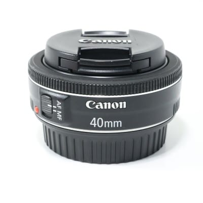 Canon EF 40mm F2.8 STM ブラック 中古 C2120130249594｜中古