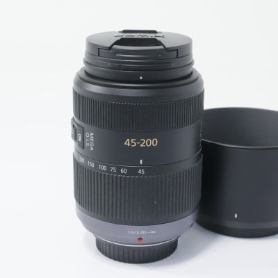 LUMIX G VARIO 45-200mm/F4.0-5.6/MEGA O.I.S. グレー H-FS045200