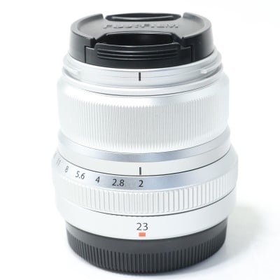 フジノンレンズ XF23mmF2 R WR シルバー