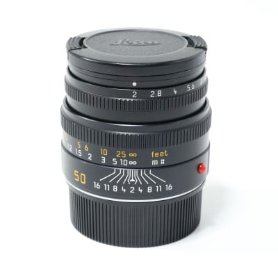 ライカ ズミクロンM f2/50mm ブラック 11826C