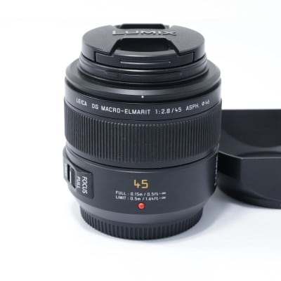 LEICA DG MACRO-ELMARIT 45mm/F2.8 ASPH./MEGA O.I.S. H-ES045
