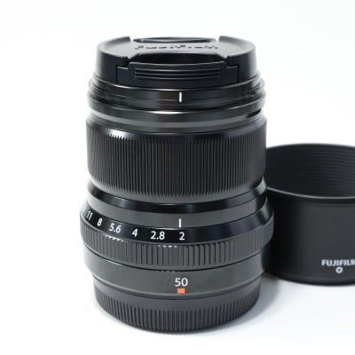 フジノンレンズ XF50mmF2 R WR ブラック