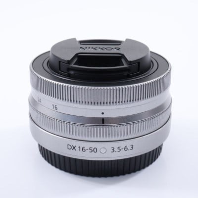 Nikon NIKKOR Z DX 16-50mm f/3.5-6.3 VR シルバー ABランク 中古