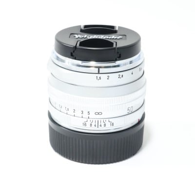 NOKTON vintage line 50mm F1.5 Aspherical Ⅱ VM シルバー MC