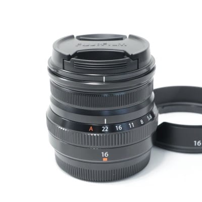 フジノンレンズ XF16mmF2.8 R WR ブラック