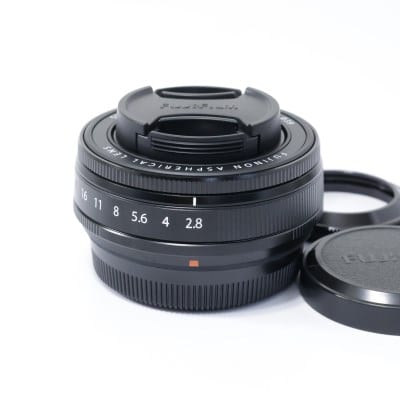富士フイルム フジノンレンズ XF23mmF2.8 R WR ブラック ABランク 中古