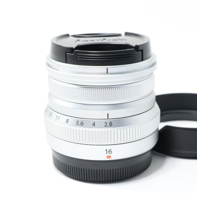 フジノンレンズ XF16mmF2.8 R WR シルバー