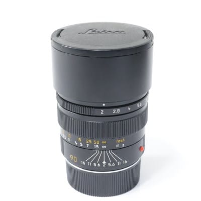 ズミクロン M 90mm F2 Ver.4 ブラック E55