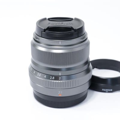 フジノンレンズ XF 23mm F2 R WR グラファイト