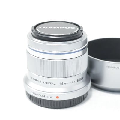 M.ZUIKO DIGITAL 45mm F1.8 シルバー