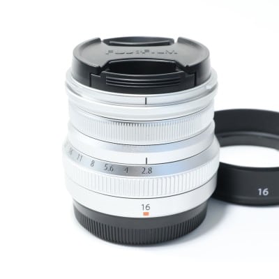 フジノンレンズ XF16mmF2.8 R WR シルバー