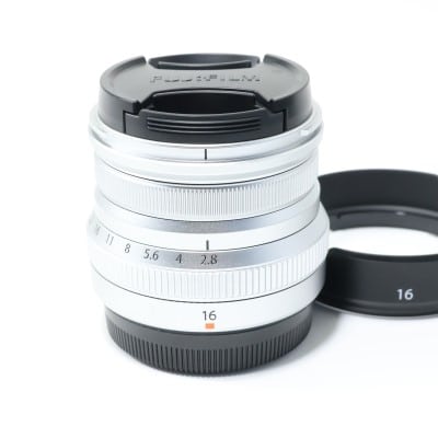 フジノンレンズ XF16mmF2.8 R WR シルバー