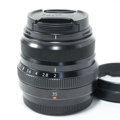 フジノンレンズ XF35mmF2 R WR ブラック