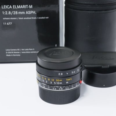 ライカ エルマリートM f2.8/28mm ASPH. ブラック 11677