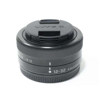 LUMIX G VARIO 12-32mm/F3.5-5.6 ASPH./MEGA O.I.S. ブラック H-FS12032-K