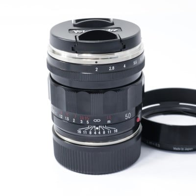 APO-LANTHAR 50mm F2 Aspherical VM ブラックペイント フジヤカメラ80周年記念モデル