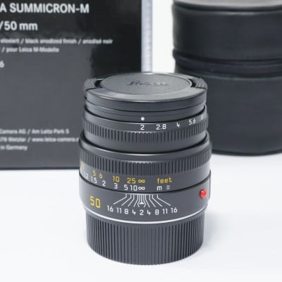 ズミクロン M 50mm F2 ブラック 6bit 11826 (11826C)