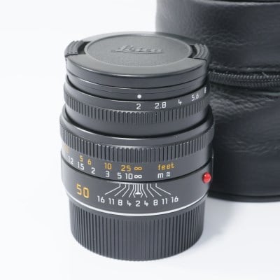 ズミクロン M 50mm F2 ブラック 6bit 11826 (11826C)