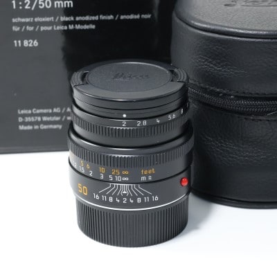 ズミクロン M 50mm F2 ブラック 6bit 11826 (11826C)