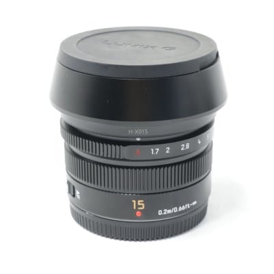 LEICA DG SUMMILUX 15mm/F1.7 ASPH. ブラック H-X015-K