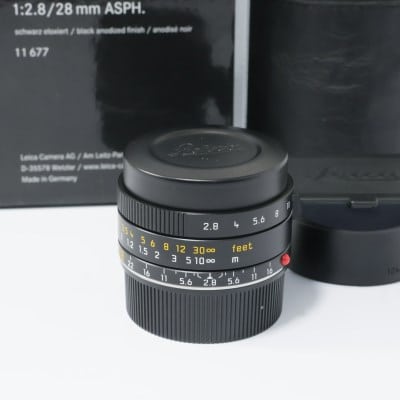 ライカ エルマリートM f2.8/28mm ASPH. ブラック 11677