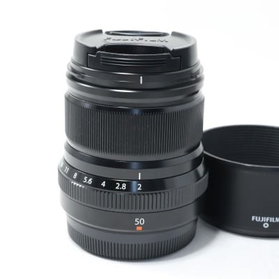 フジノンレンズ XF50mmF2 R WR ブラック
