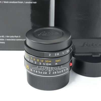 ライカ ズミクロンM f2/35mm ASPH. ブラック 11673