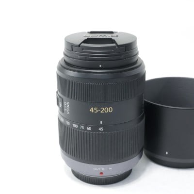 LUMIX G VARIO 45-200mm/F4.0-5.6/MEGA O.I.S. グレー H-FS045200