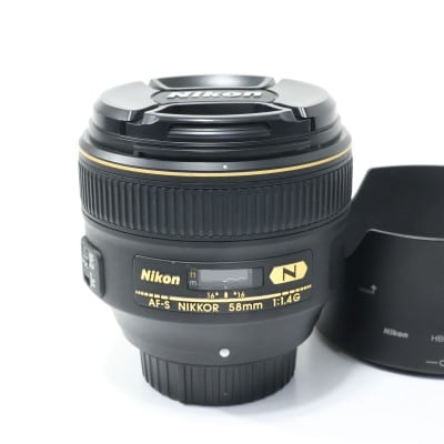 AF-S NIKKOR 58mm f/1.4G