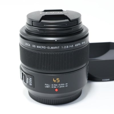 LEICA DG MACRO-ELMARIT 45mm/F2.8 ASPH/MEGA O.I.S. H-ES045
