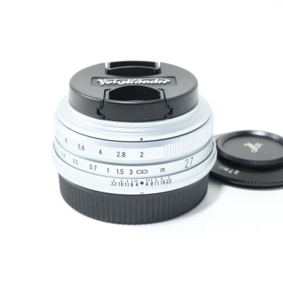 ULTRON 27mm F2 シルバー X-mount