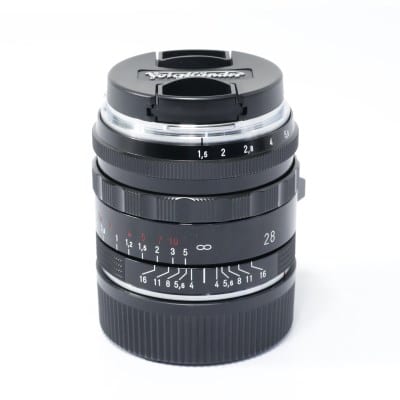 NOKTON Vintage Line 28mmF1.5 Aspherical Type II ブラックペイント