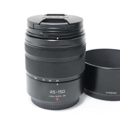 LUMIX G VARIO 45-150mm/F4.0-5.6 ASPH./MEGA O.I.S. ブラック H-FS45150-KA