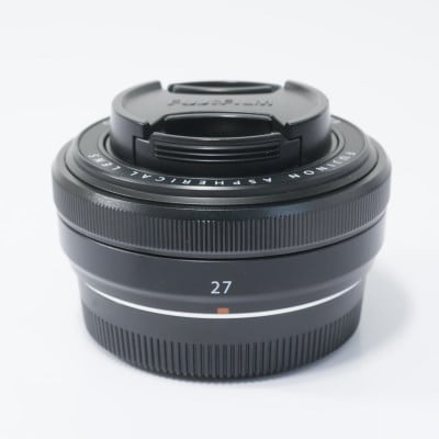フジノンレンズ XF27mmF2.8 ブラック