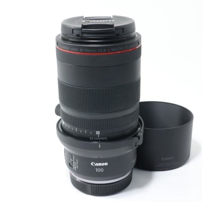 RF100mm F2.8 L MACRO IS USM + リング三脚座E(B)付