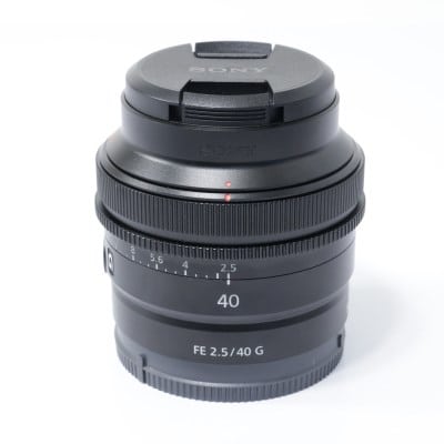 FE 40mm F2.5 G SEL40F25G