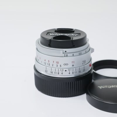 COLOR-SKOPAR 28mm F2.8 Aspherical Type II VM シルバー