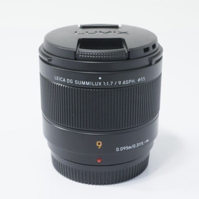 Panasonic LEICA DG SUMMILUX 9mm/F1.7 ASPH. H-X09 ABランク 中古