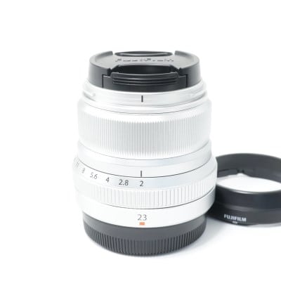 フジノンレンズ XF23mmF2 R WR シルバー