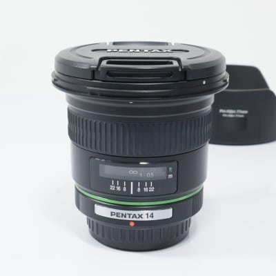 smc PENTAX-A24mm F2.8＋別売フィルター＋別売フード（中古） smc