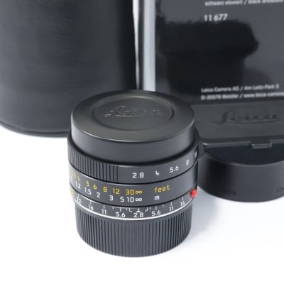 ライカ エルマリートM f2.8/28mm ASPH. ブラック 11677