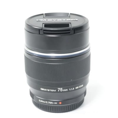 OM SYSTEM M.ZUIKO DIGITAL ED 75mm F1.8 ブラック