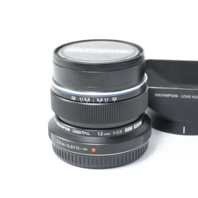 M.ZUIKO DIGITAL ED 12mm F2.0 ブラック