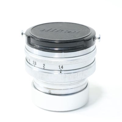 Nikkor SC 5cm F1.4 白鏡胴 Sマウント