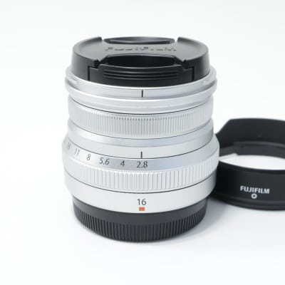 フジノンレンズ XF16mmF2.8 R WR シルバー