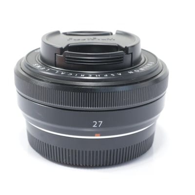 フジノンレンズ XF27mmF2.8 ブラック